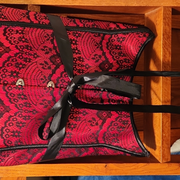 Adore Me Brand Red, Boned Corset Size 3X - Picture 8 of 10